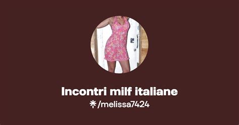 milf italiane anal